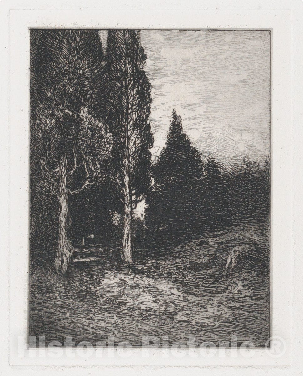 Art Print : Frank Anderson - Landscape 1 : Vintage Wall Art