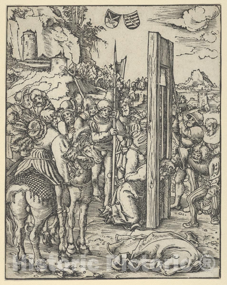 Art Print : Lucas Cranach The Elder - Matthias from The Martyrdom of The Twelve Apostles : Vintage Wall Art