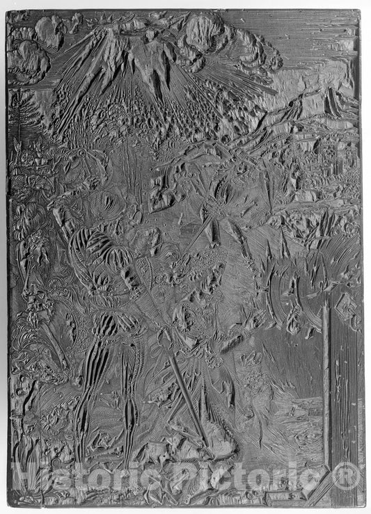 Art Print : Albrecht Dürer - The Martyrdom of Saint Catherine 1 : Vintage Wall Art