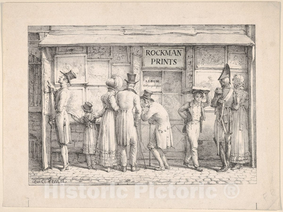 Art Print : Carle (Antoine Charles Horace) Vernet - François Delpech's Print Shop : Vintage Wall Art
