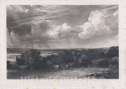 Art Print : David Lucas - A Summerland 3 : Vintage Wall Art