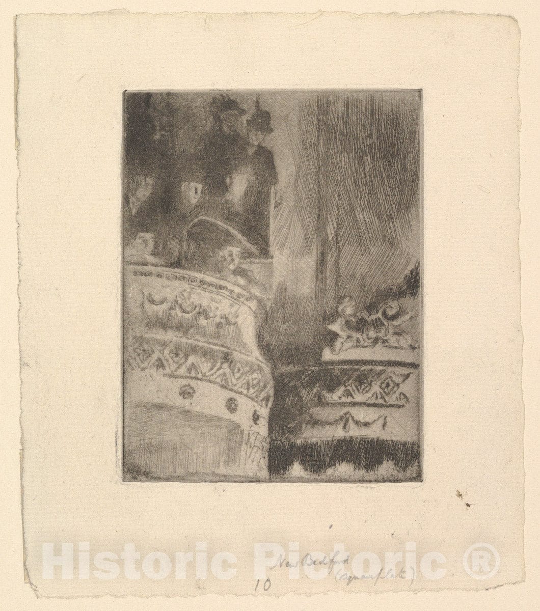 Art Print : Walter Richard Sickert - The Old Bedford (The Small Plate) : Vintage Wall Art