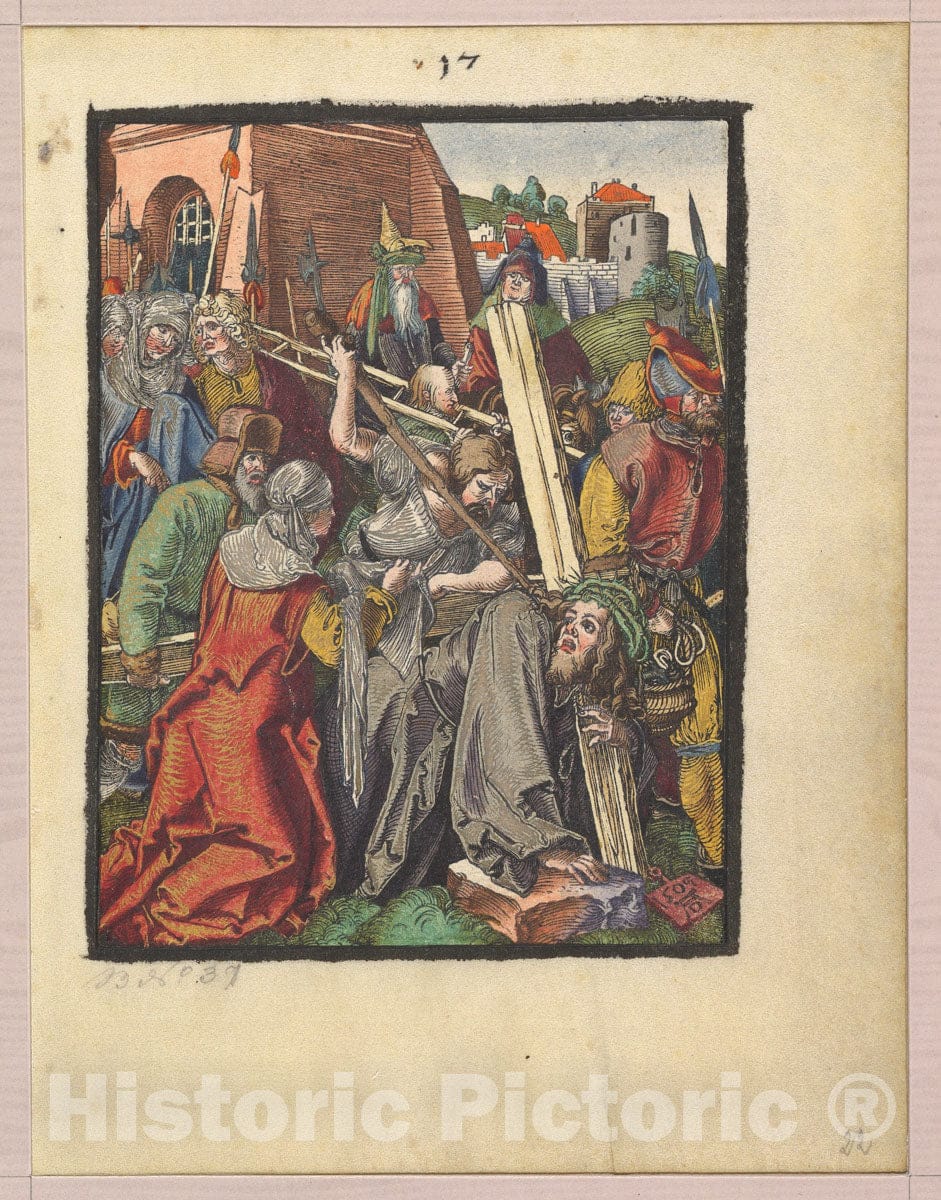 Art Print : Albrecht Dürer - Small Woodcut Passion : Vintage Wall Art