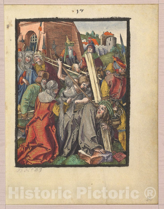 Art Print : Albrecht Dürer - Small Woodcut Passion : Vintage Wall Art