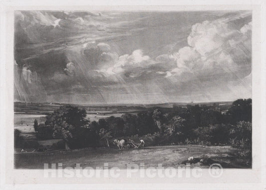 Art Print : David Lucas - A Summerland 1 : Vintage Wall Art