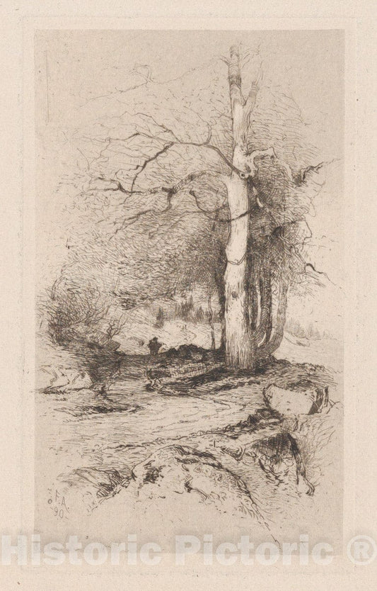 Art Print : Frank Anderson - Landscape 2 : Vintage Wall Art