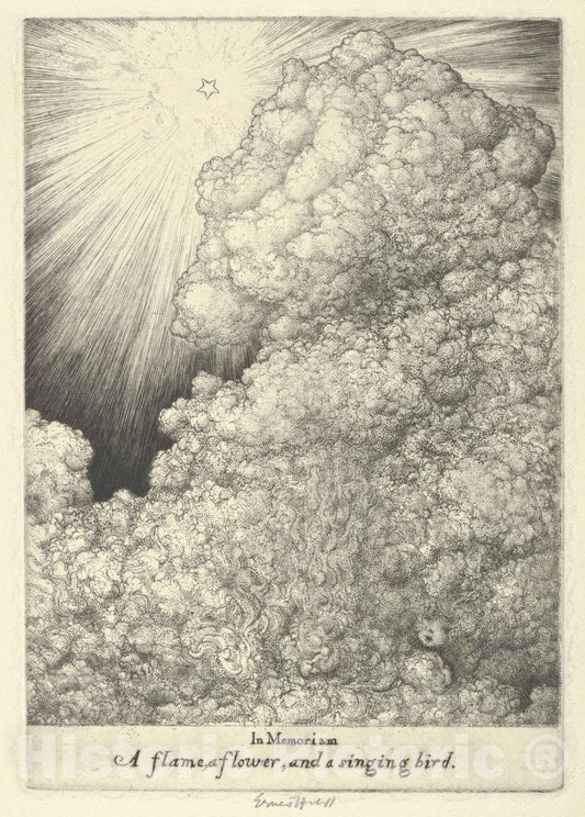 Art Print : Ernest Haskell - in Memoriam, Louise 1 : Vintage Wall Art