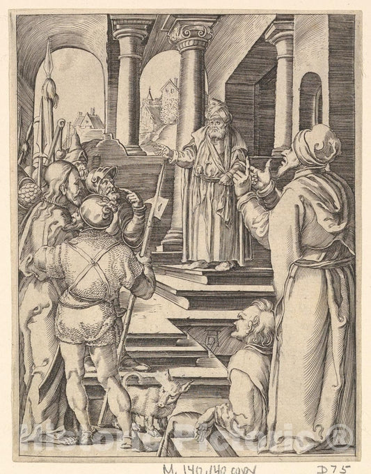 Art Print : Albrecht Dürer - Engraved Copies of The Little Passion - 425131 : Vintage Wall Art