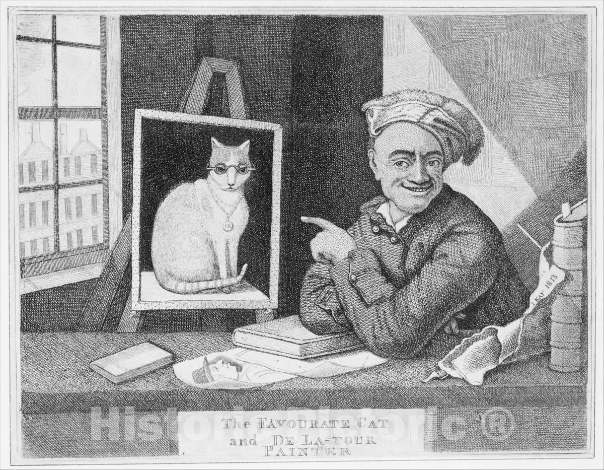 Art Print : Drawn and Etched by John Kay - Portraits of Eminent Scotch Characters : Vintage Wall Art