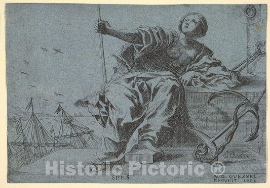 Art Print : Pierre Brebiette - Hope : Vintage Wall Art