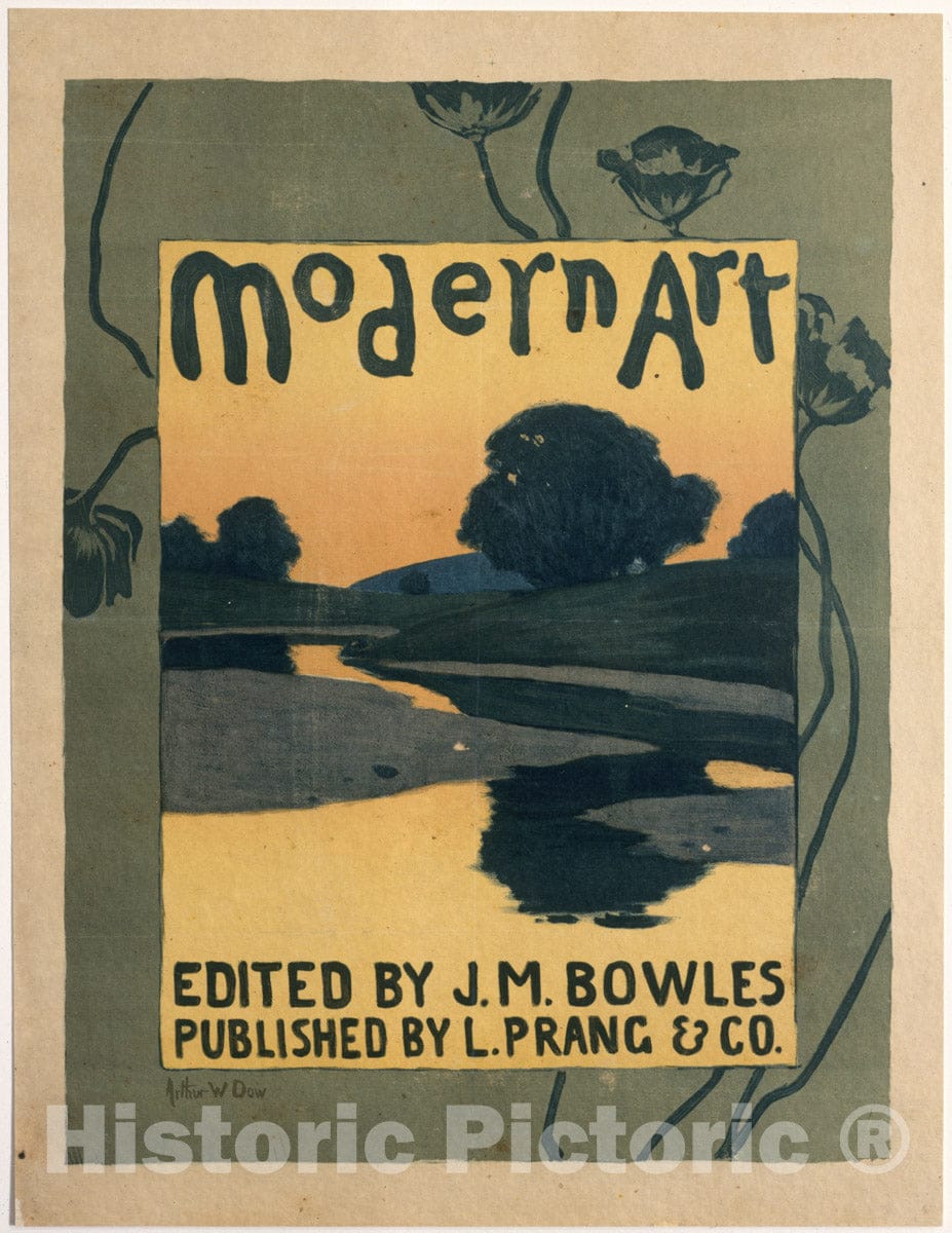 Art Print : Arthur Wesley Dow - Modern Art : Vintage Wall Art