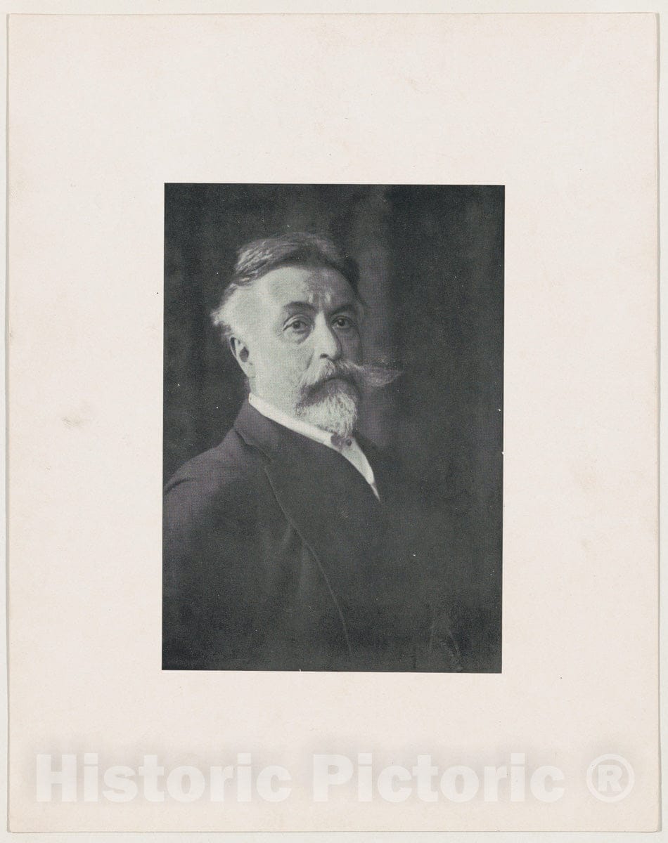 Photo Print : Thomas Nast - Reproduction of a Photograph of Thomas Nast : Vintage Wall Art