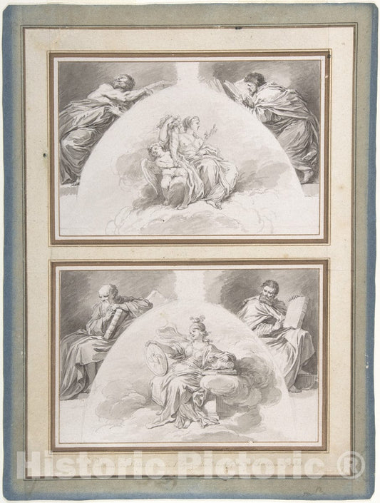 Art Print : Nicolas Bernard Lépicié - Copies After Jusepe de Ribera : Vintage Wall Art