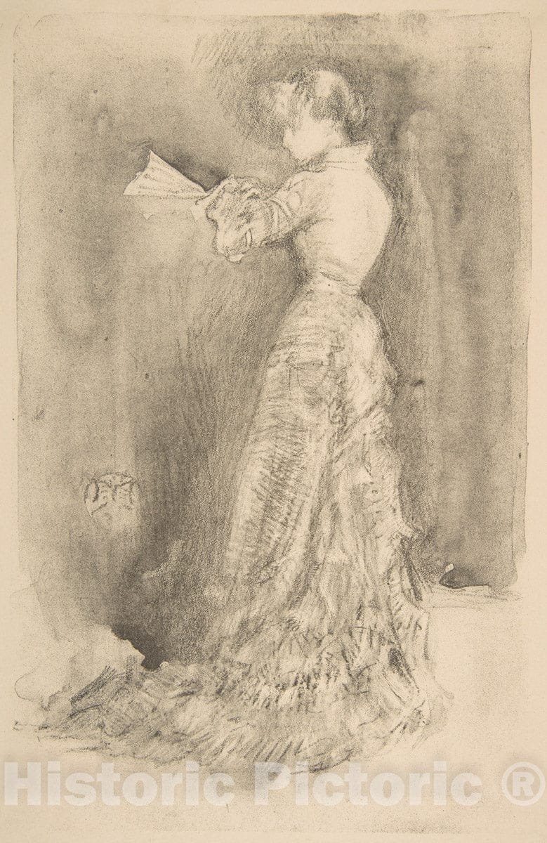 Art Print : James McNeill Whistler - The Toilet : Vintage Wall Art