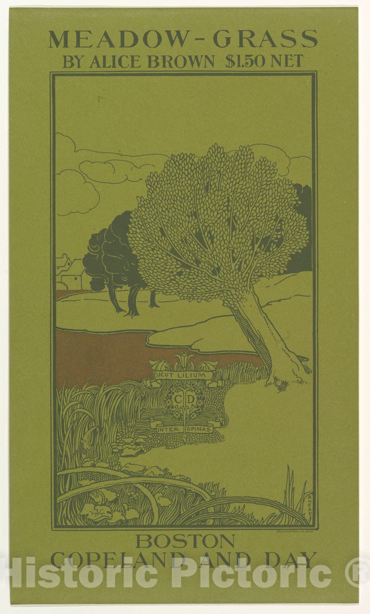 Art Print : Louis John Rhead - Meadow Grass 2 : Vintage Wall Art