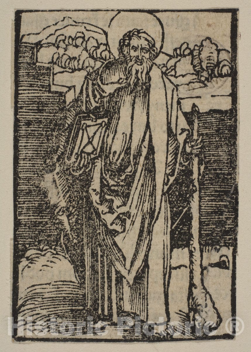 Art Print : Albrecht Dürer - Saint Judas : Vintage Wall Art