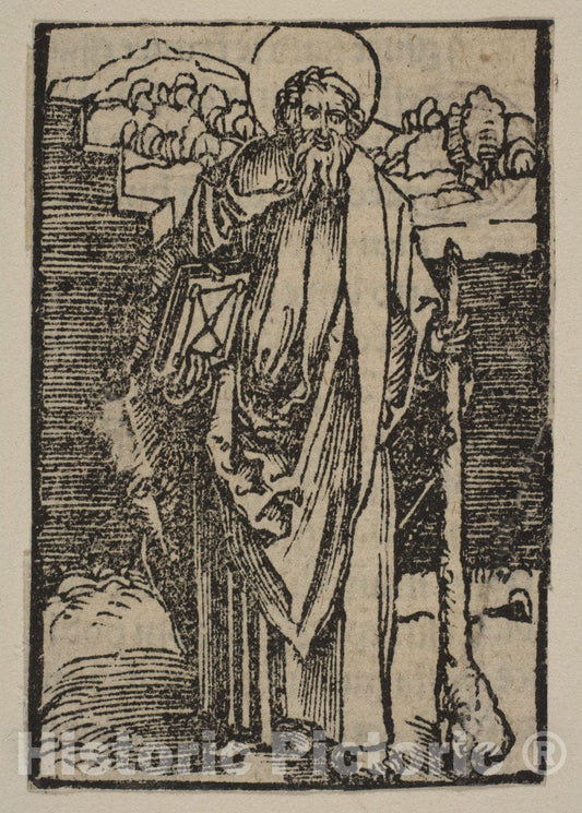 Art Print : Albrecht Dürer - Saint Judas : Vintage Wall Art