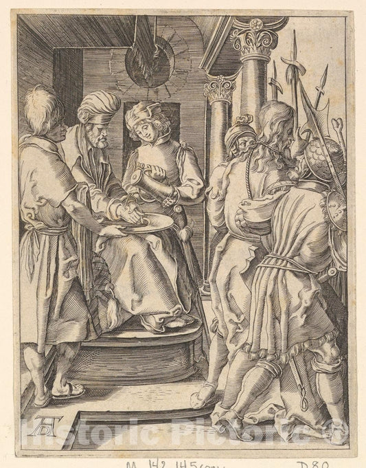 Art Print : Albrecht Dürer - Engraved Copies of The Little Passion - 426864 : Vintage Wall Art