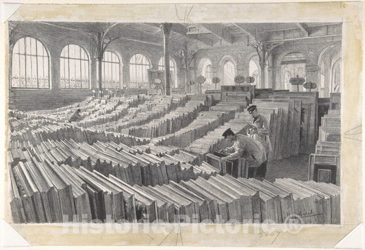 Art Print : Felicien Myrbach-Rheinfeld - Candidates for Admission to The Paris Salon : Vintage Wall Art