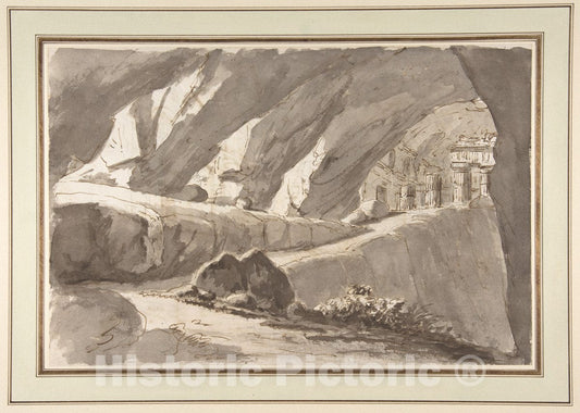 Art Print : Francesco Navone - Design for a Stage Set (Recto)