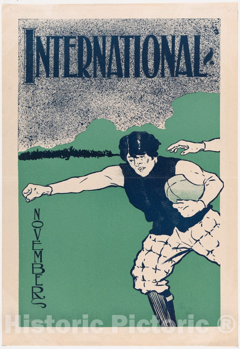 Art Print : William L. Carqueville - International: November : Vintage Wall Art