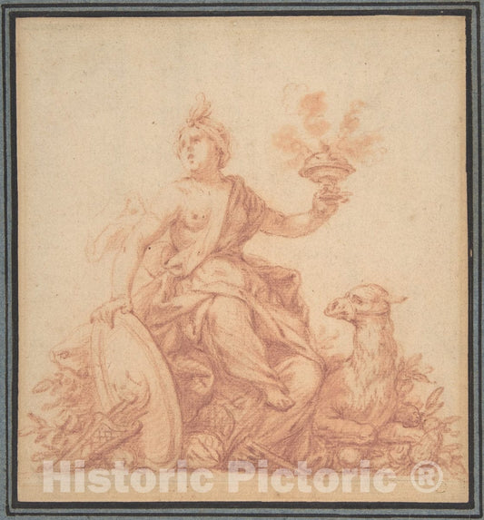 Art Print : French, 18th Century - Asia : Vintage Wall Art
