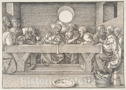 Art Print : Albrecht Dürer - The Last Supper 2 : Vintage Wall Art