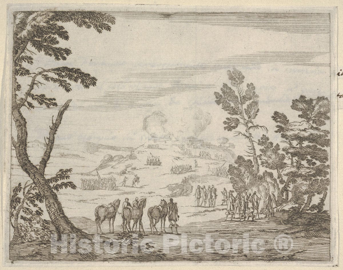 Art Print : Thankful for Having Survived - Artist: Bartolomeo Fenice (Fenis) - Created: 1659 : Vintage Wall Art