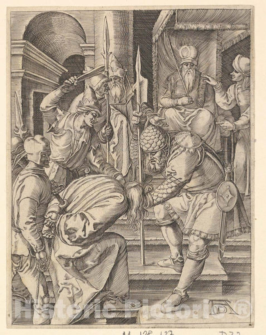 Art Print : Albrecht Dürer - Engraved Copies of The Little Passion - 428636 : Vintage Wall Art