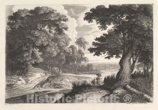 Art Print : Jean Morin - La Paysanne du Marche : Vintage Wall Art