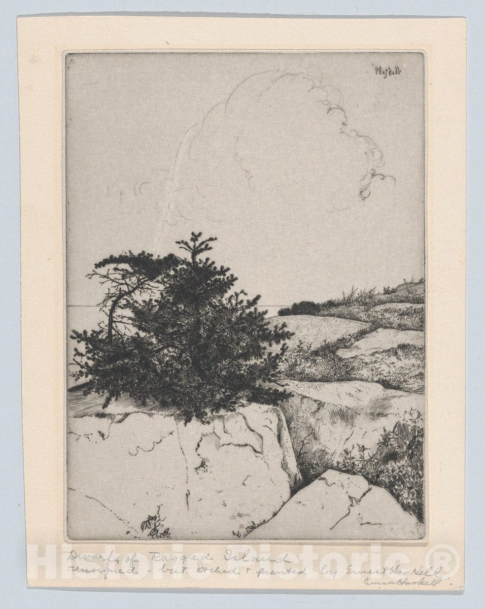 Art Print : Ernest Haskell - Dwarfs of Ragged Island : Vintage Wall Art