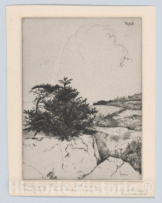 Art Print : Ernest Haskell - Dwarfs of Ragged Island : Vintage Wall Art