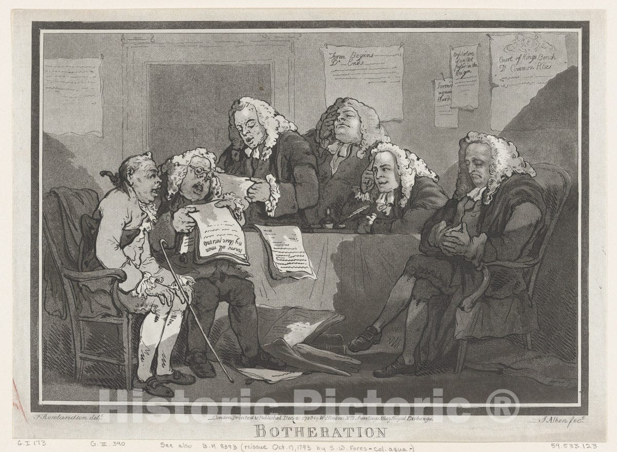 Art Print : Samuel Alken - Botheration 2 : Vintage Wall Art