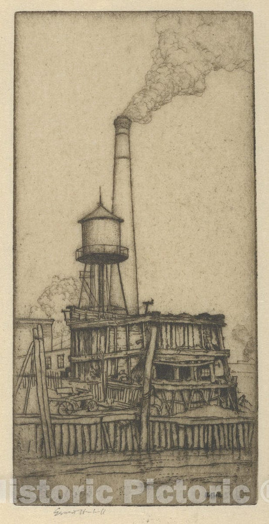 Art Print : Ernest Haskell - Sand Hopper : Vintage Wall Art