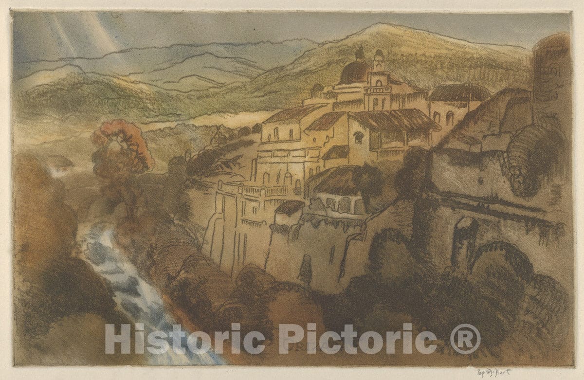 Art Print : George Overbury Pop Hart - Orizaba, Mexico : Vintage Wall Art