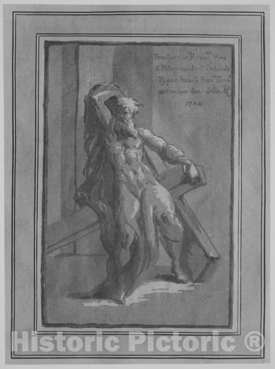 Art Print : Anton Maria Zanetti The Elder - Diversarum Iconum. : Vintage Wall Art