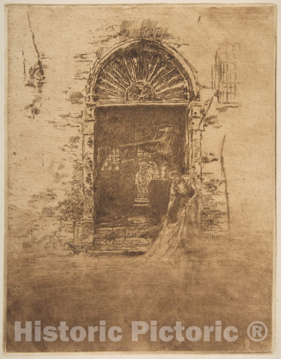 Art Print : James McNeill Whistler - The Dyer : Vintage Wall Art