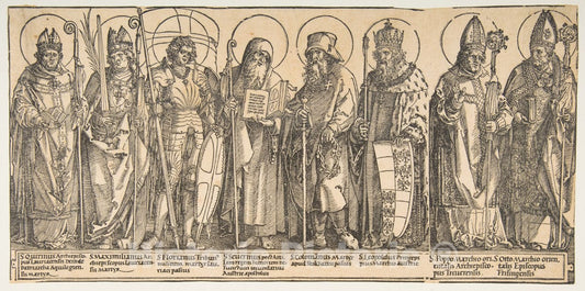 Art Print : Albrecht Dürer - The Patron Saints of Austria - 429811 : Vintage Wall Art