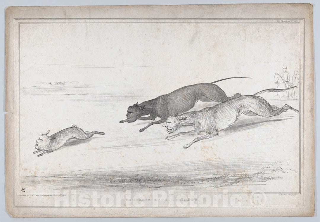 Art Print : John Doyle - Coursing Extraordinary : Vintage Wall Art