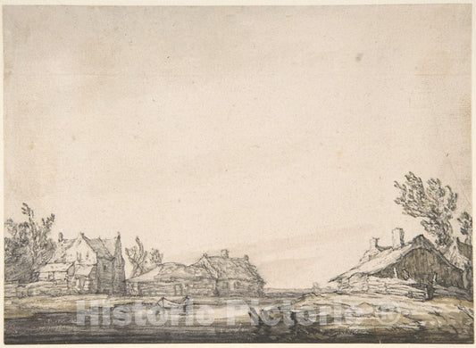 Art Print : Aelbert Cuyp - Landscape 2 : Vintage Wall Art