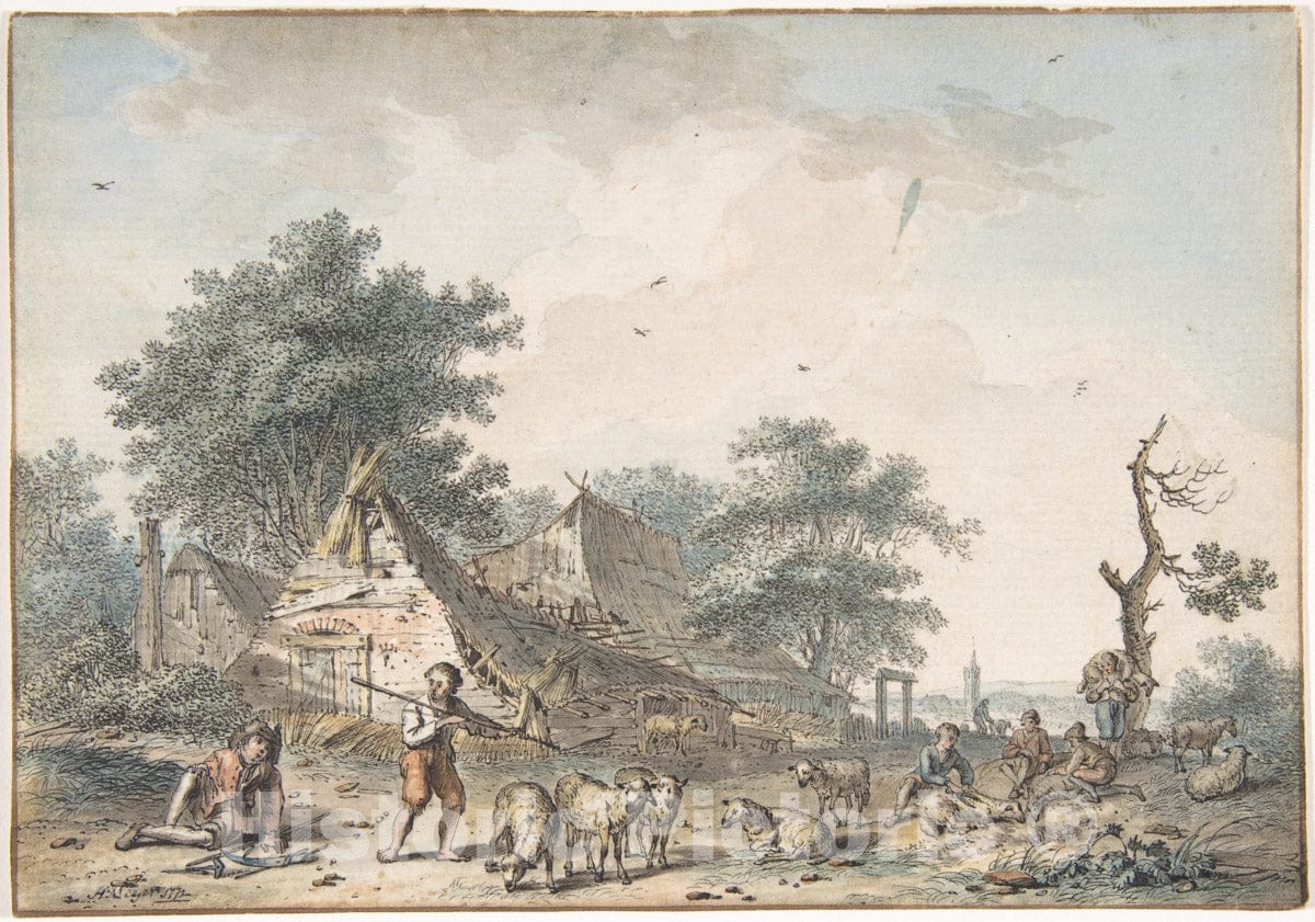 Art Print : Hendrik Meijer - June : Vintage Wall Art