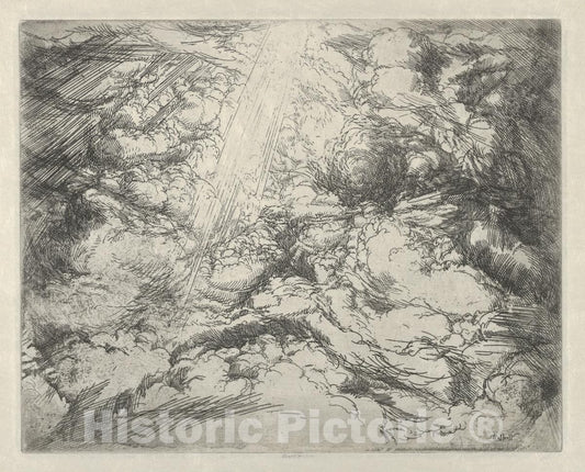 Art Print : Ernest Haskell - Heavenly Hosts : Vintage Wall Art