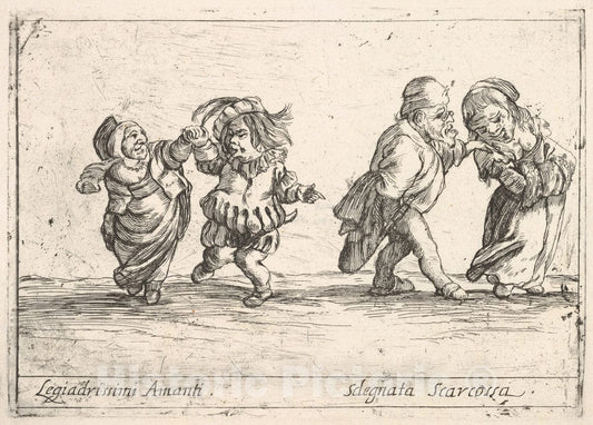 Art Print : Callot Figures