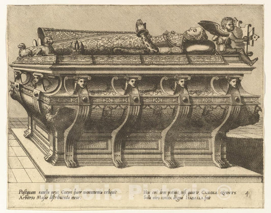 Art Print : Hans Vredeman de Vries - Cœnotaphiorum (4) : Vintage Wall Art