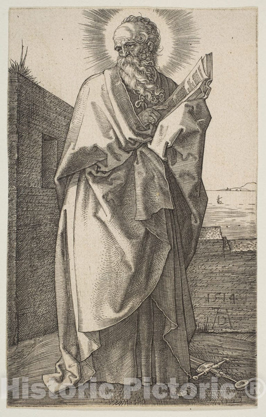 Art Print : Albrecht Dürer - Saint Paul : Vintage Wall Art
