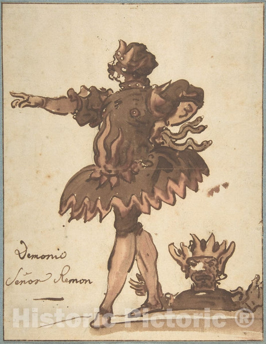 Art Print : Pierre Jean Boquet - Demonié, Señor Remon : Vintage Wall Art