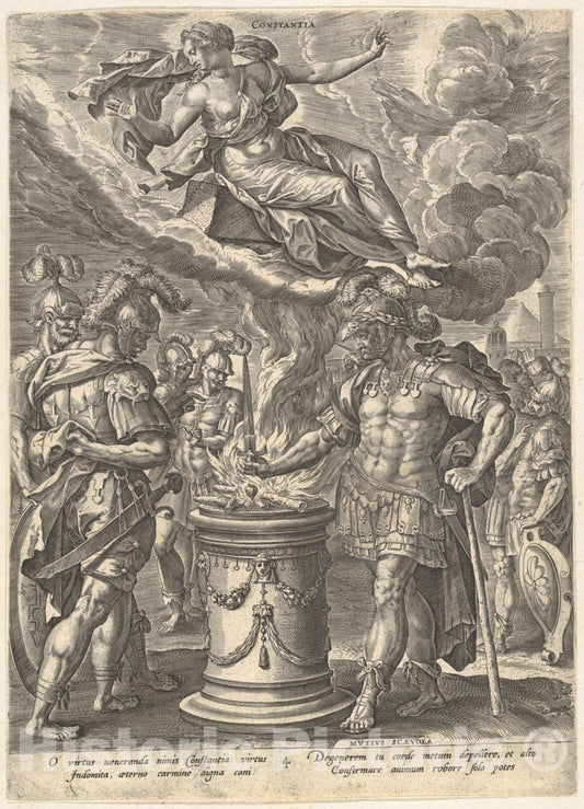 Art Print : Maerten de VOS - Constantia : Vintage Wall Art