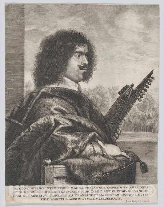 Art Print : Jan Lievens - Jacques Gaultier 1 : Vintage Wall Art