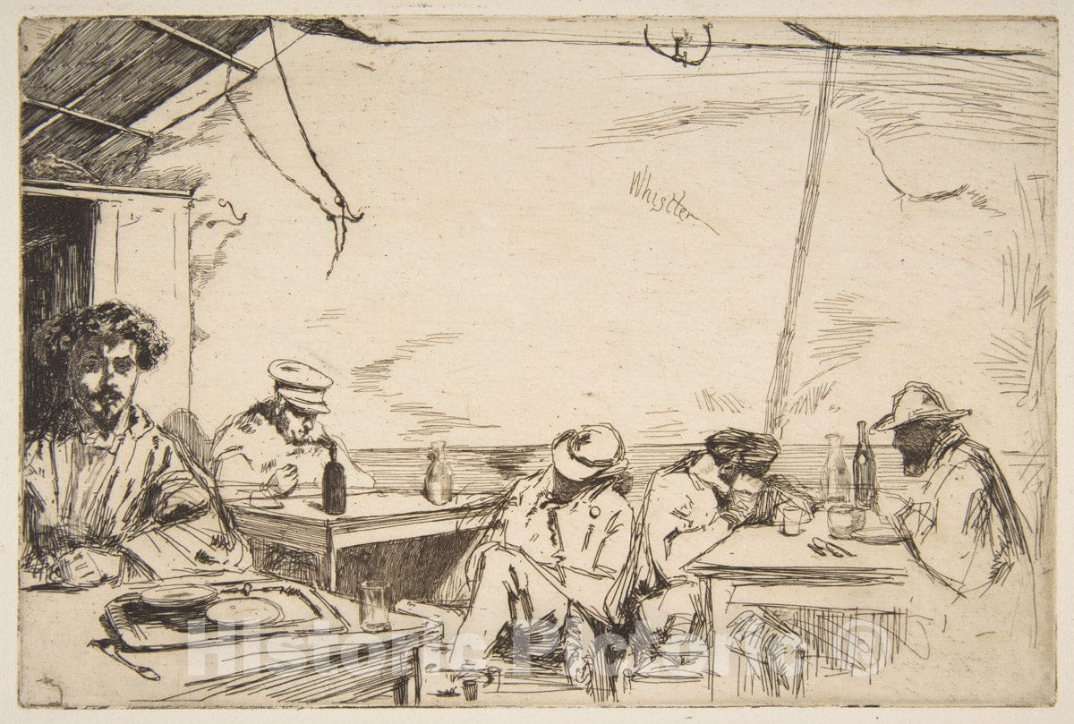 Art Print : James McNeill Whistler - Soupe à Trois Sous - 433587 : Vintage Wall Art