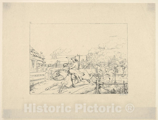 Art Print : Adalbert John Volck - Jamison's Jayhawkers (from Confederate War Etchings) : Vintage Wall Art